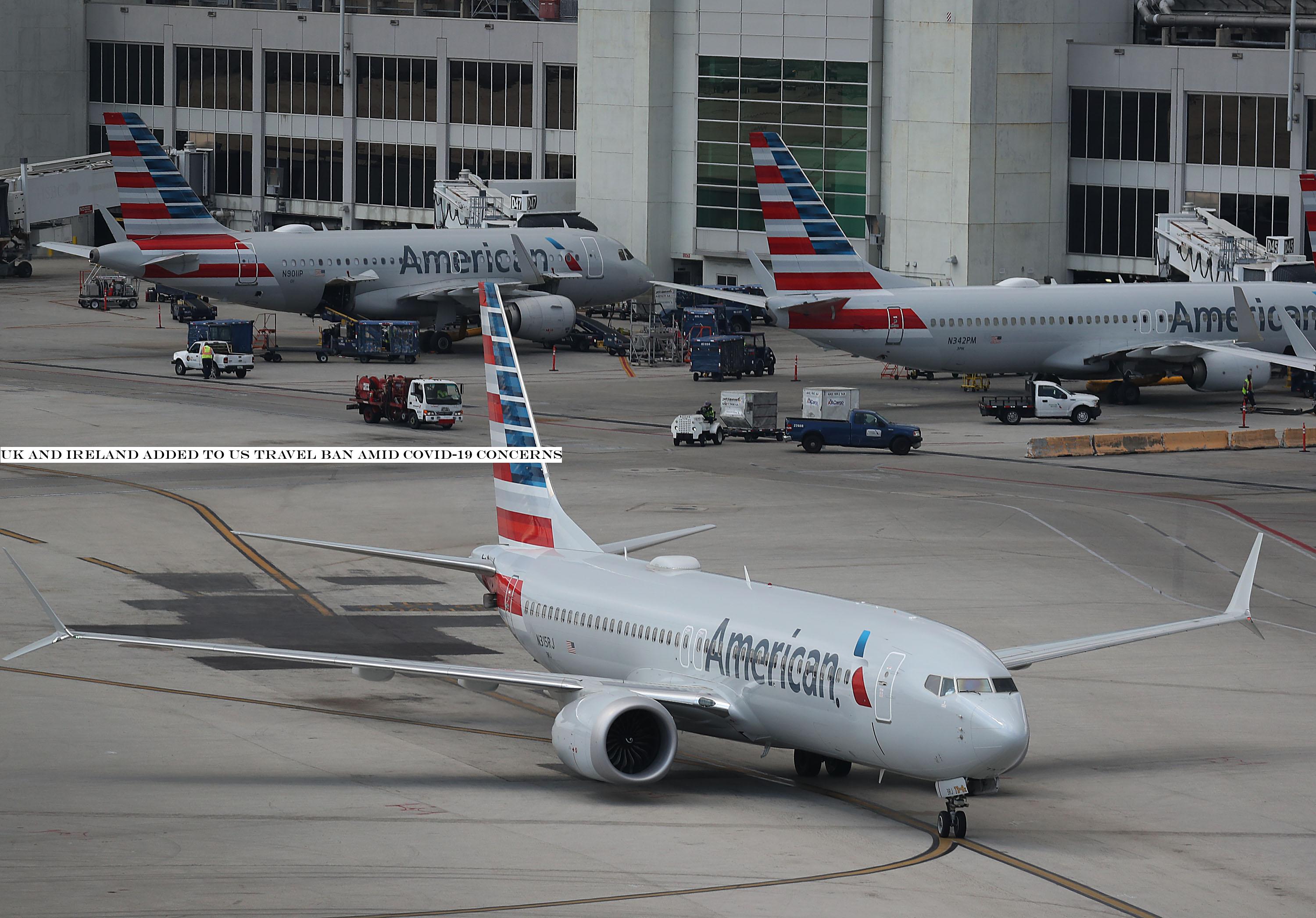 UK and Ireland added to US travel ban amid COVID-19 concerns