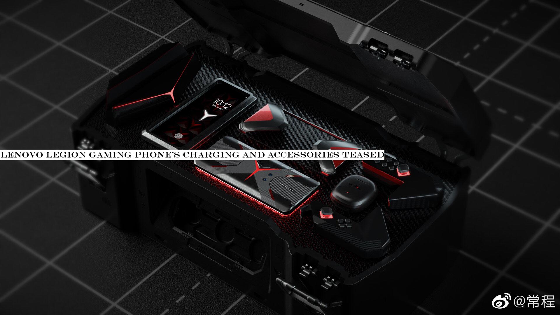 Lenovo Legion gaming phonecharging and accessories teased