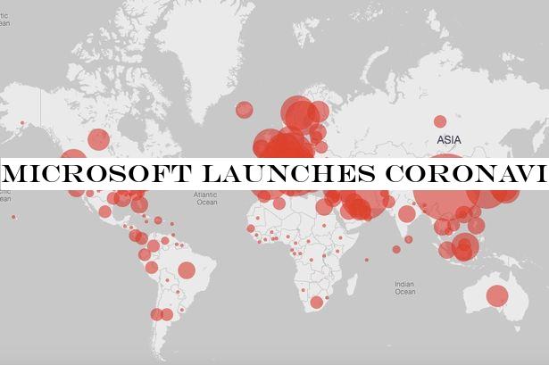 Microsoft launches coronavirus tracker that shows worldwide cases in real-time
