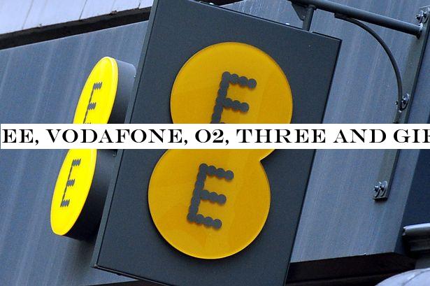 EE, Vodafone, O2, Three and giffgaff down for frustrated Brits across the UK