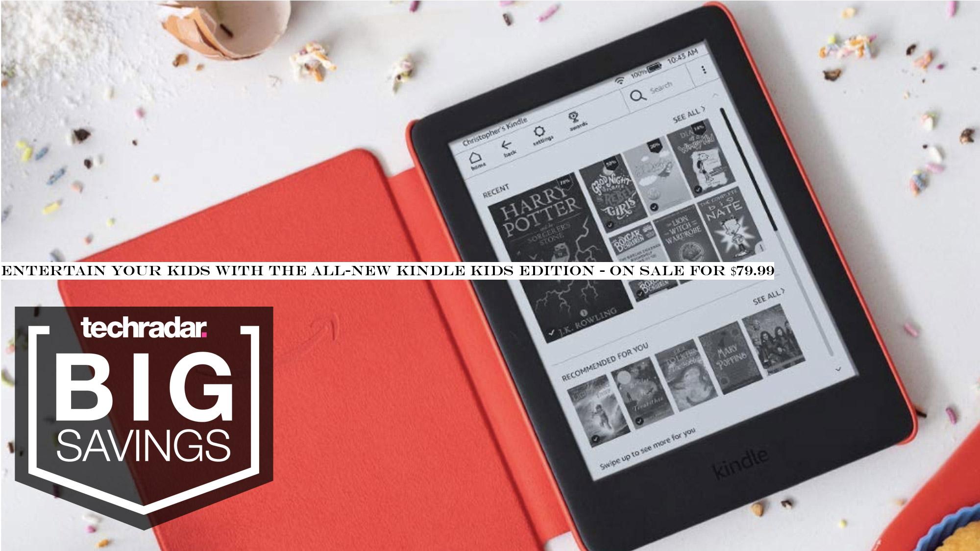 Entertain your kids with the all-new Kindle Kids Edition - on sale for $79.99