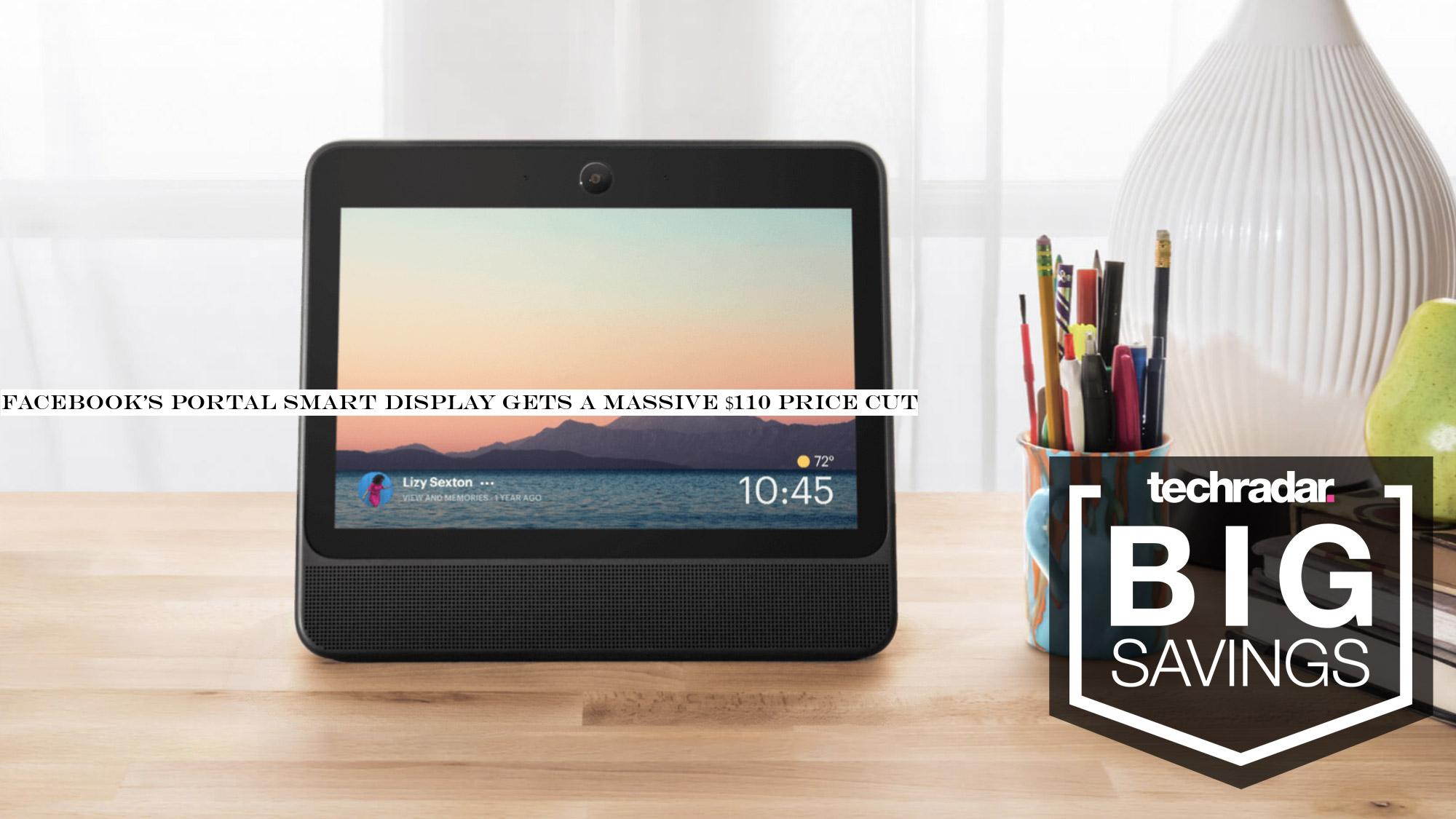 Facebook's Portal smart display gets a massive $110 price cut