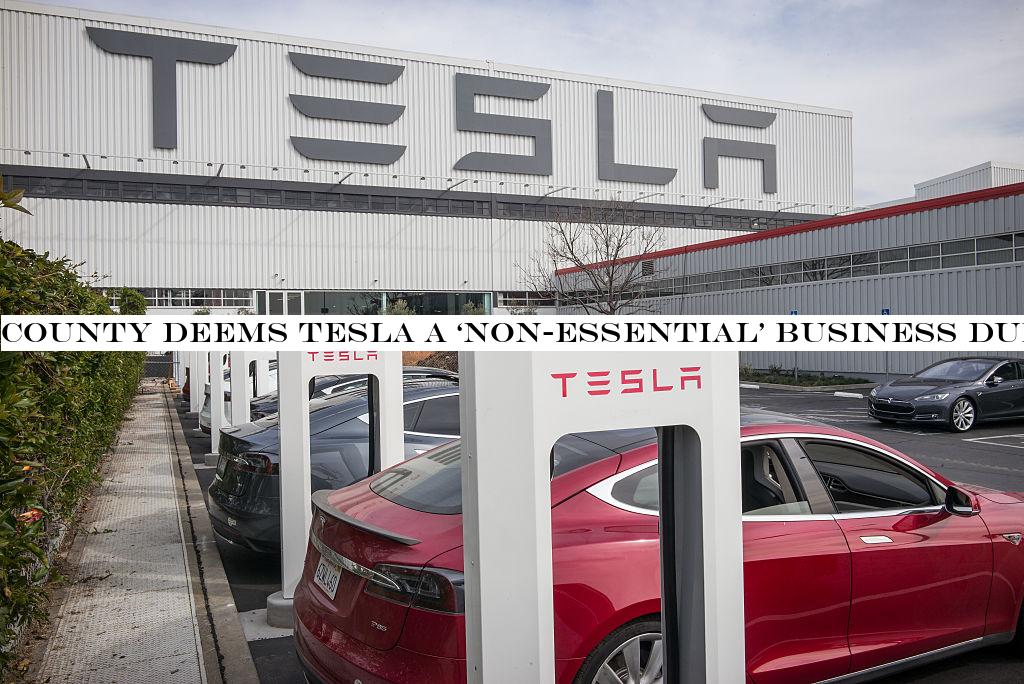 County deems Tesla a ‘non-essential& business during shelter-in-place order