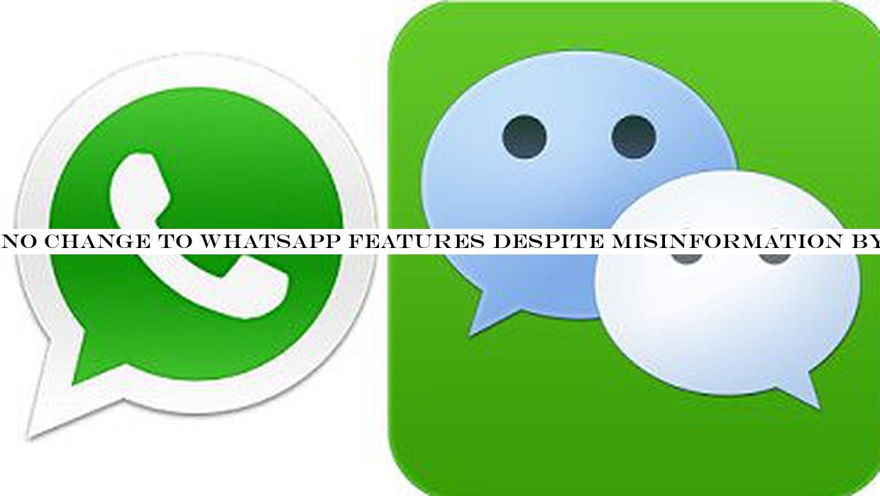 No change to Whatsapp features despite misinformation by users during coronavirus outbreak