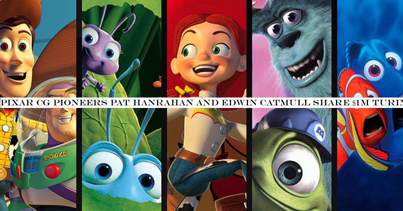 Pixar CG pioneers Pat Hanrahan and Edwin Catmull share $1M Turing Award
