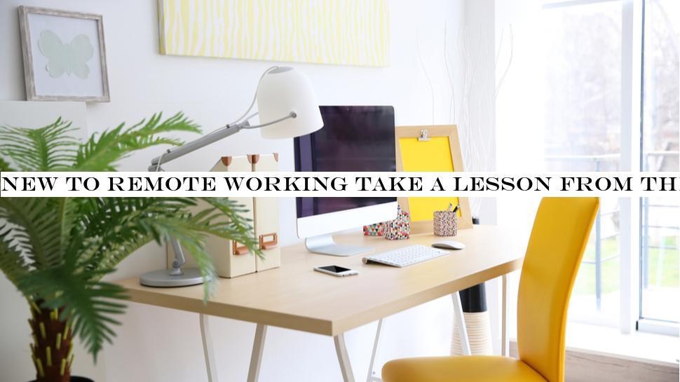 New to remote working? Take a lesson from the gig