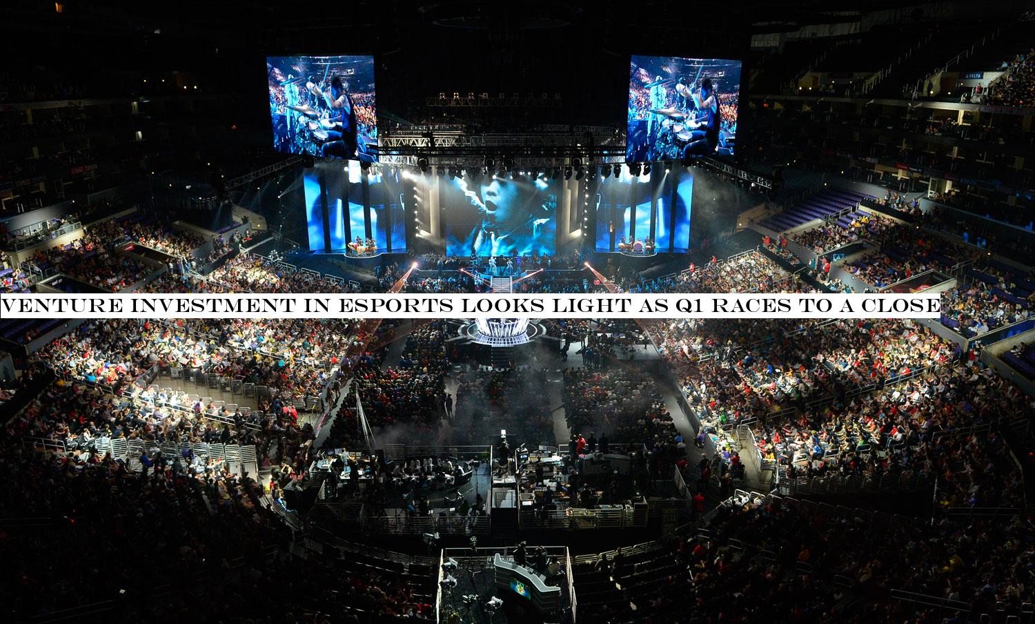 Venture investment in esports looks light as Q1 races to a close