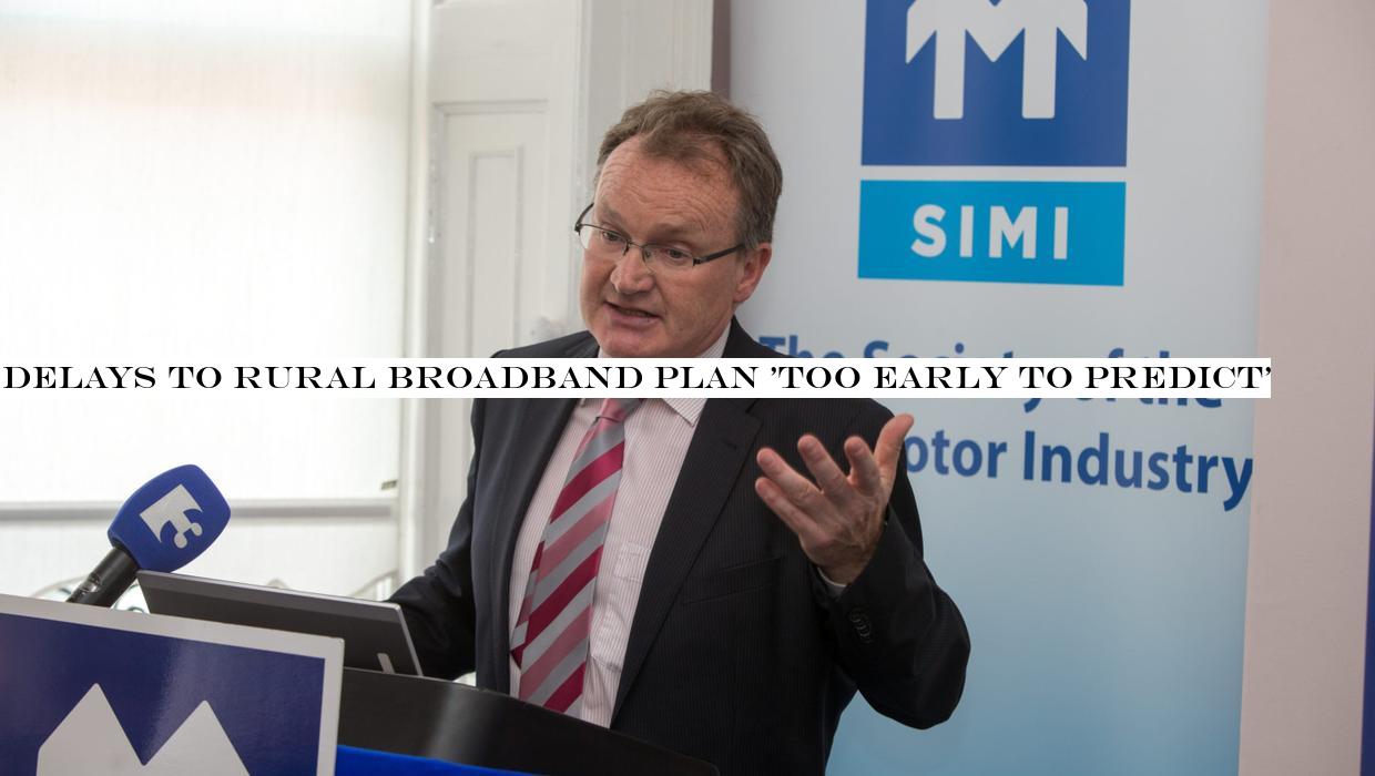 Delays to rural broadband plan 'too early to predict'