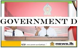Government decides to maintain fuel at a flat rate for a year-Cabinet meeting to establish a ‘Steady Fuel Price Fund