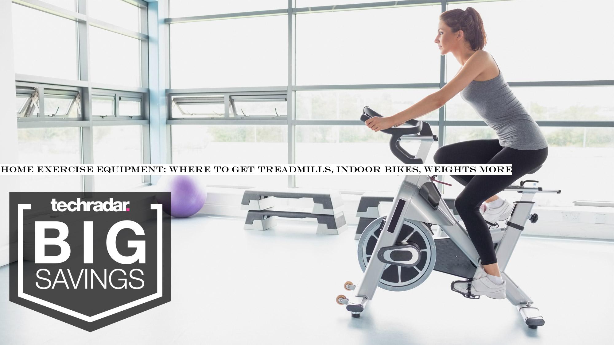 Home exercise equipment: where to get treadmills, indoor bikes, weights more