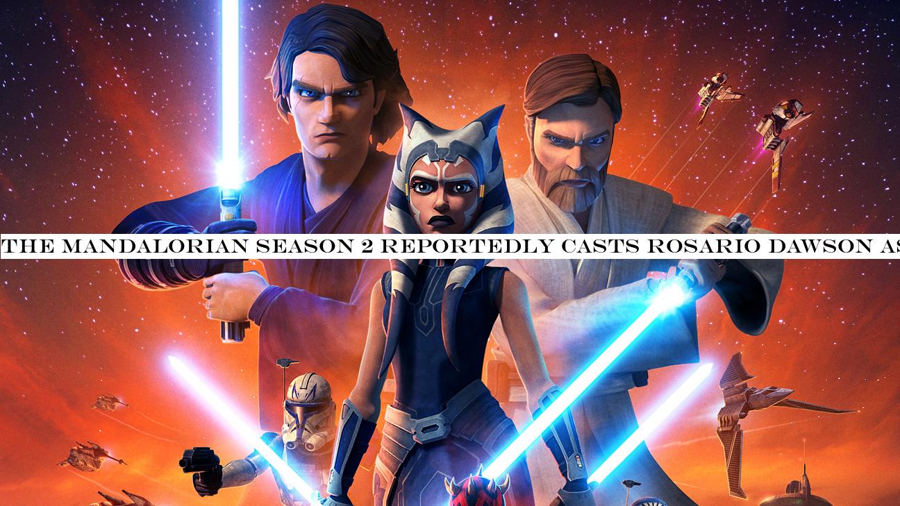 The Mandalorian season 2 reportedly casts Rosario Dawson as Ahsoka Tano