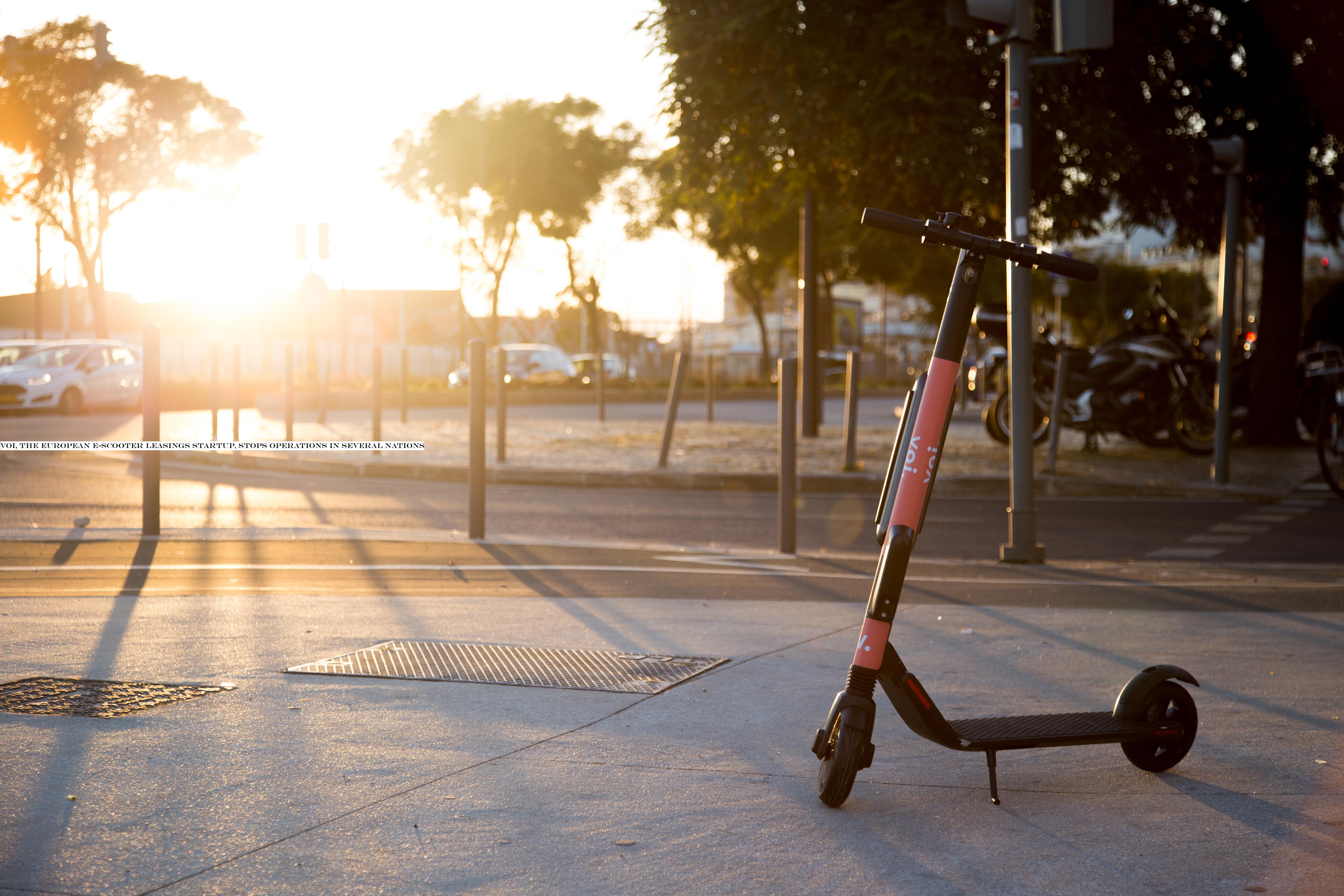 Voi, the European e-scooter rentals startup, ‘pauses& operations in several countries