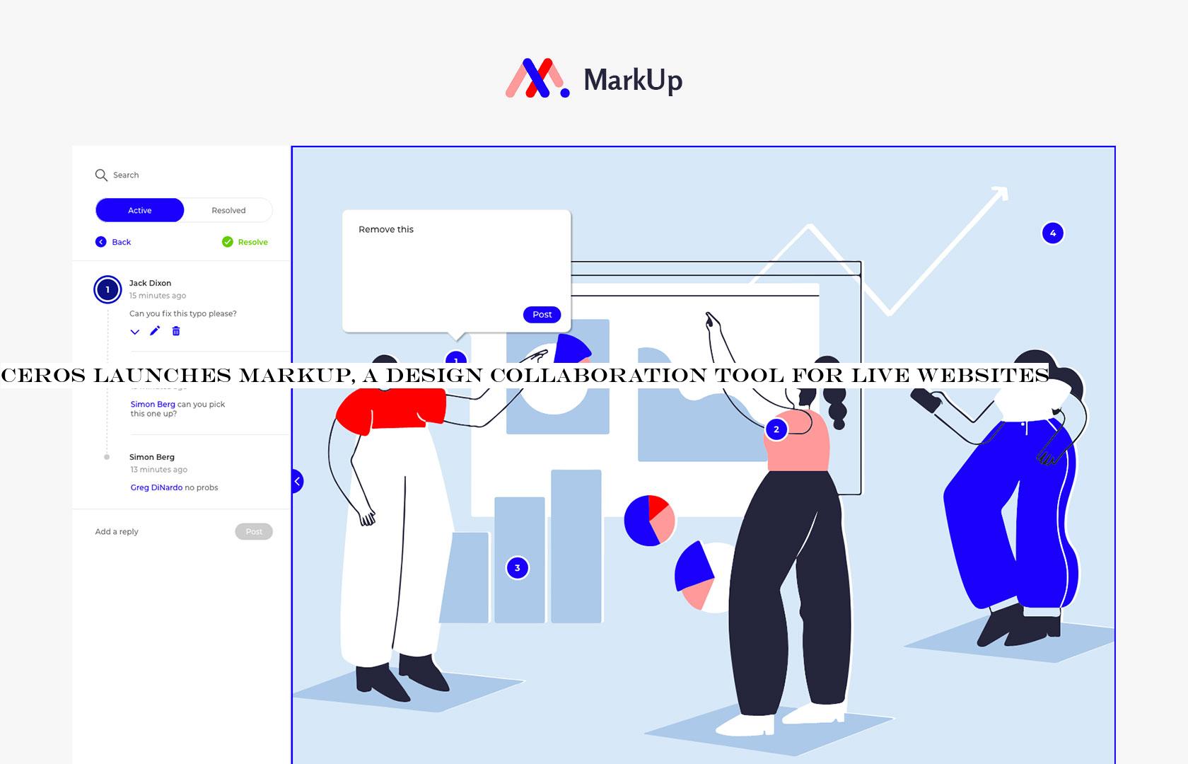 Ceros launches MarkUp, a design collaboration tool for live websites