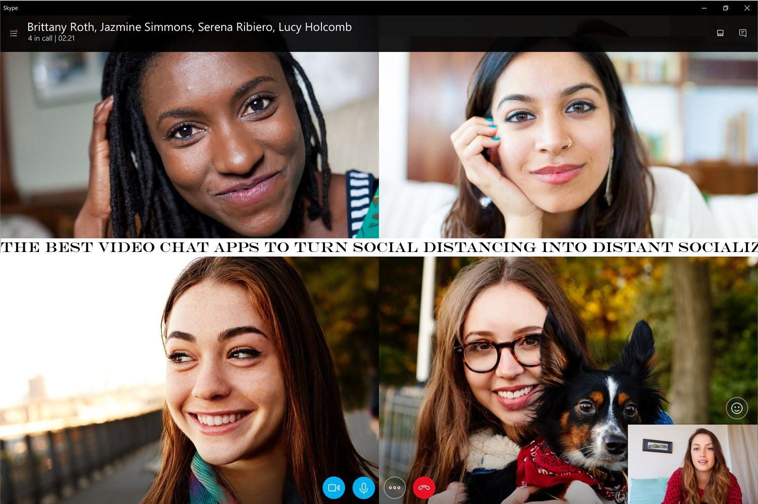 The best video chat apps to turn social distancing into distant socializing