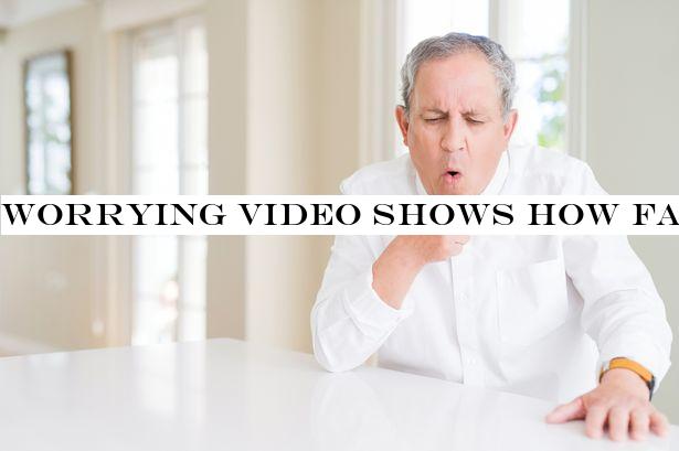 Worrying video shows how far coughs can travel amid coronavirus outbreak