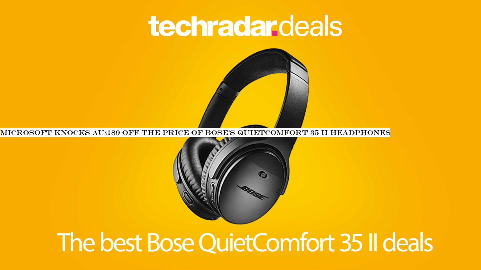 Microsoft knocks AU$189 off the price of BoseQuietComfort 35 II headphones