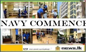 Navy commences renovation of Medical Intensive Care Unit at Colombo General Hospital
