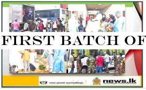 First batch of returnees who underwent quarantine process under security forces head home
