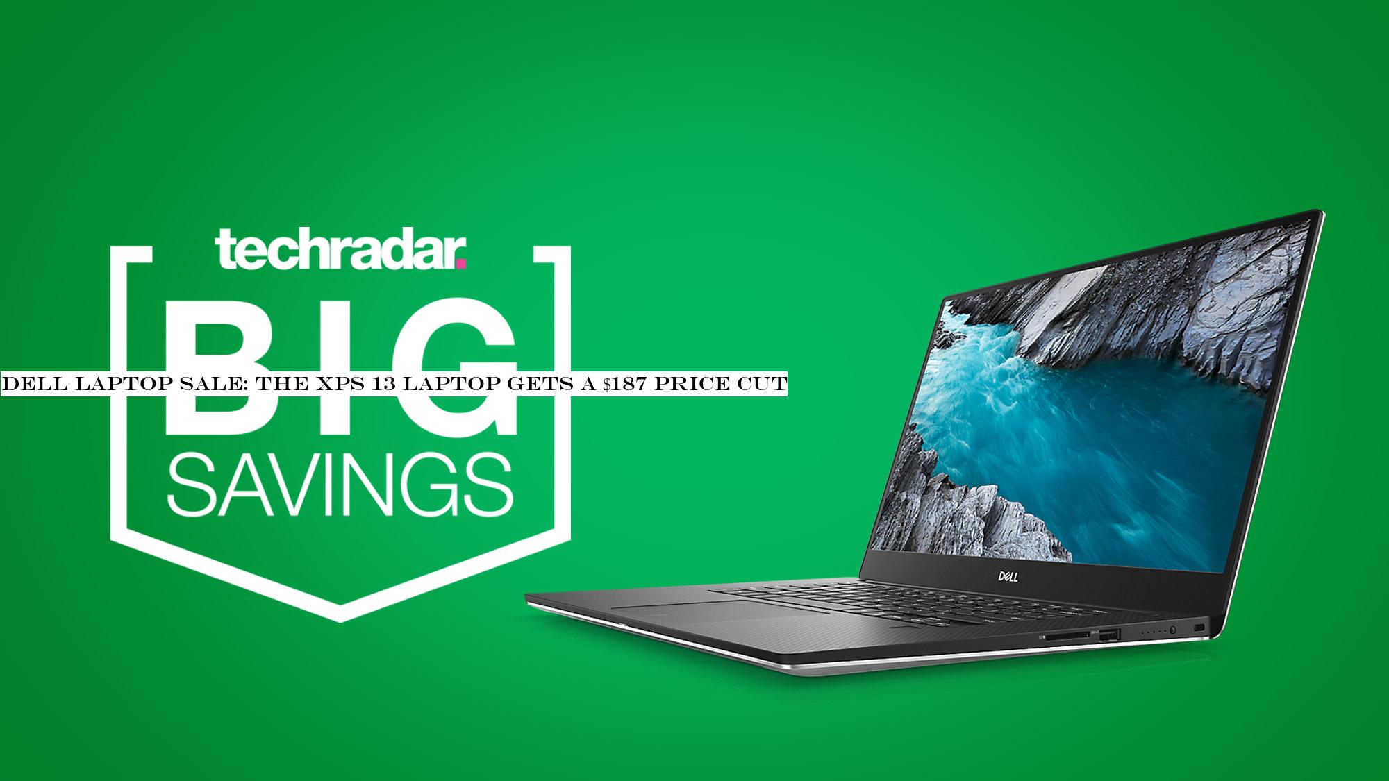 Dell laptop sale: the XPS 13 laptop gets a $187 price cut