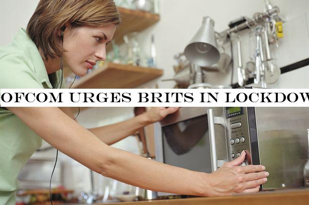 Ofcom urges Brits in lockdown to 'avoid using microwave to get faster internet&