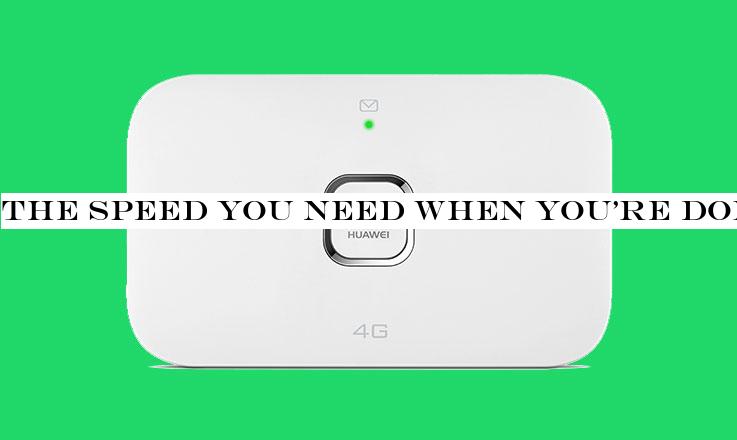 The speed you need when you're doing everything from home