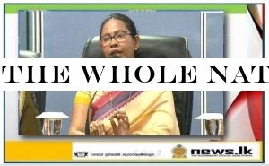 The whole nation should honour the health staff for their dedicated service in treating Covid-19 patients & Minister Pavithra Wanniarachchi