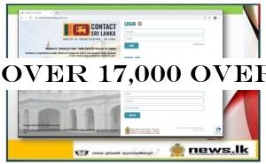 Over 17,000 Overseas Sri Lankans register on ‘Contact Sri Lanka