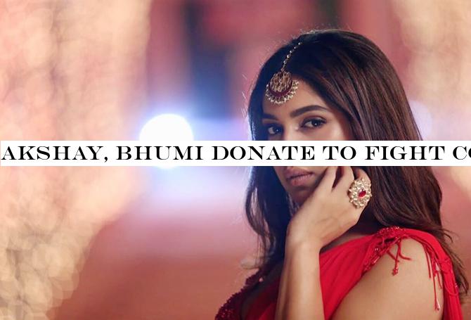Akshay, Bhumi donate to fight coronavirus