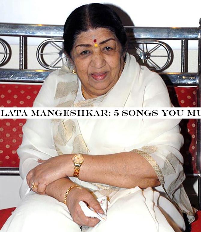 Lata Mangeshkar: 5 songs you must hear at this time