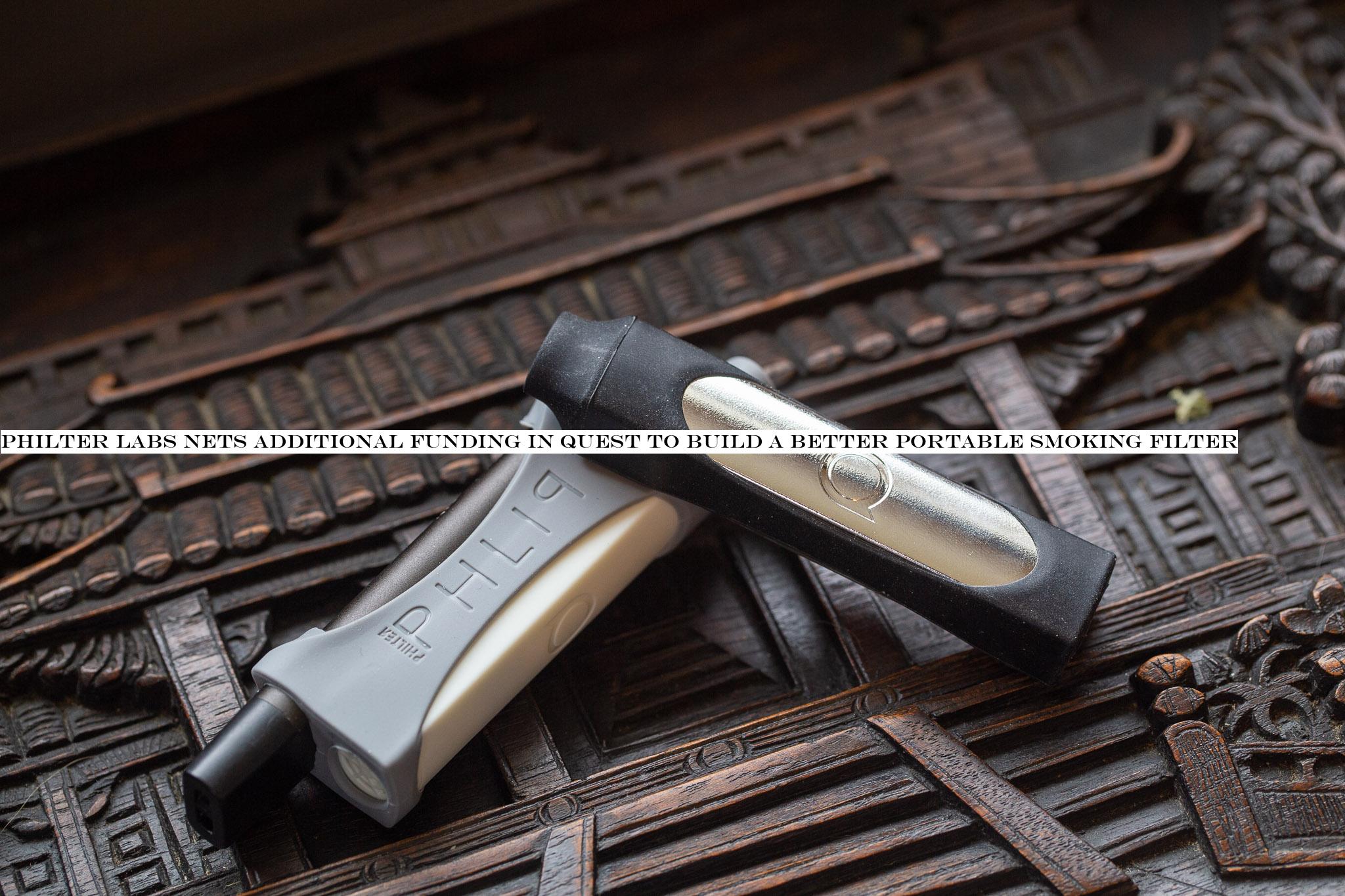 Philter Labs nets additional funding in quest to build a better portable smoking filter