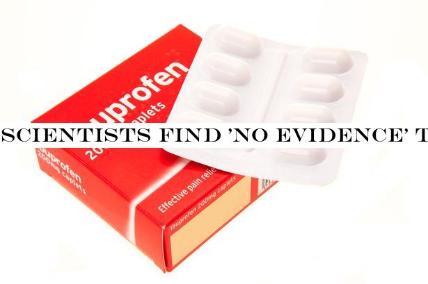 Scientists find 'no evidence' taking ibuprofen makes Covid-19 symptoms worse