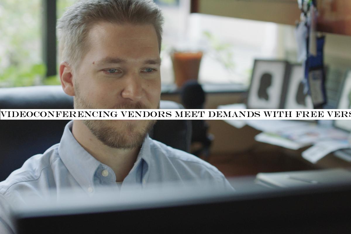 Videoconferencing vendors meet demands with free versions