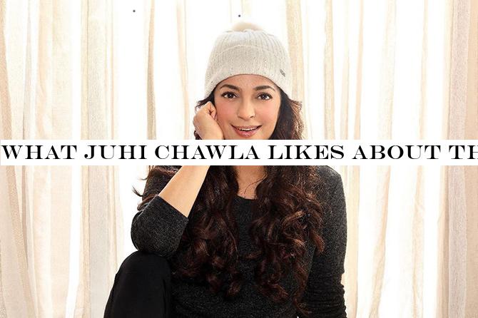 What Juhi Chawla likes about the lockdown