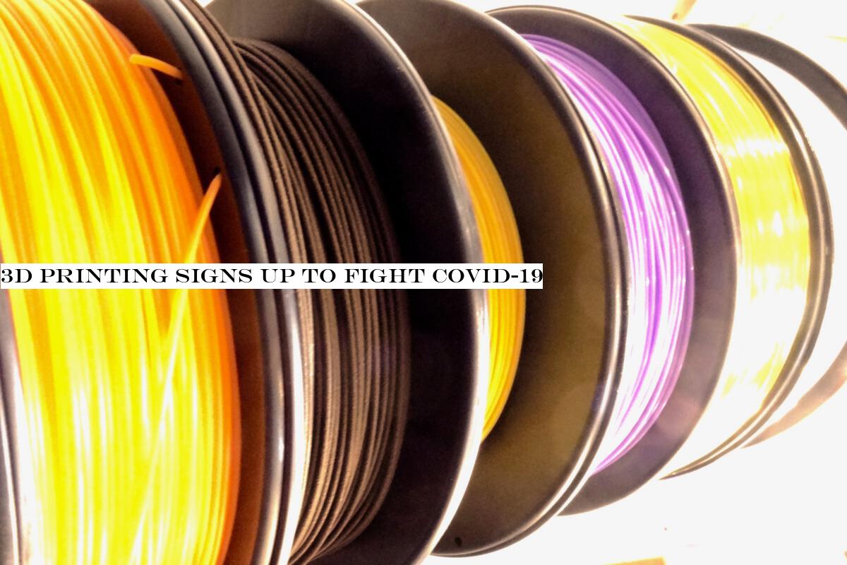 3D printing signs up to fight COVID-19