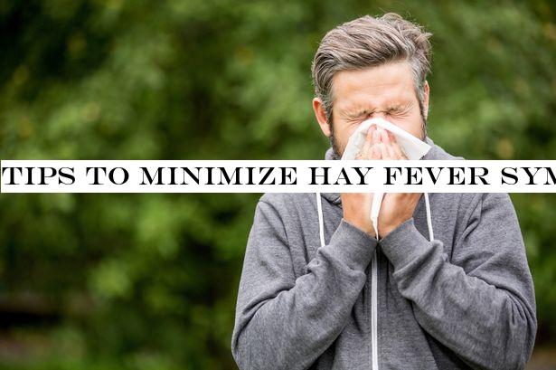 Tips to reduce hay fever symptoms - including covering your nose in Vaseline