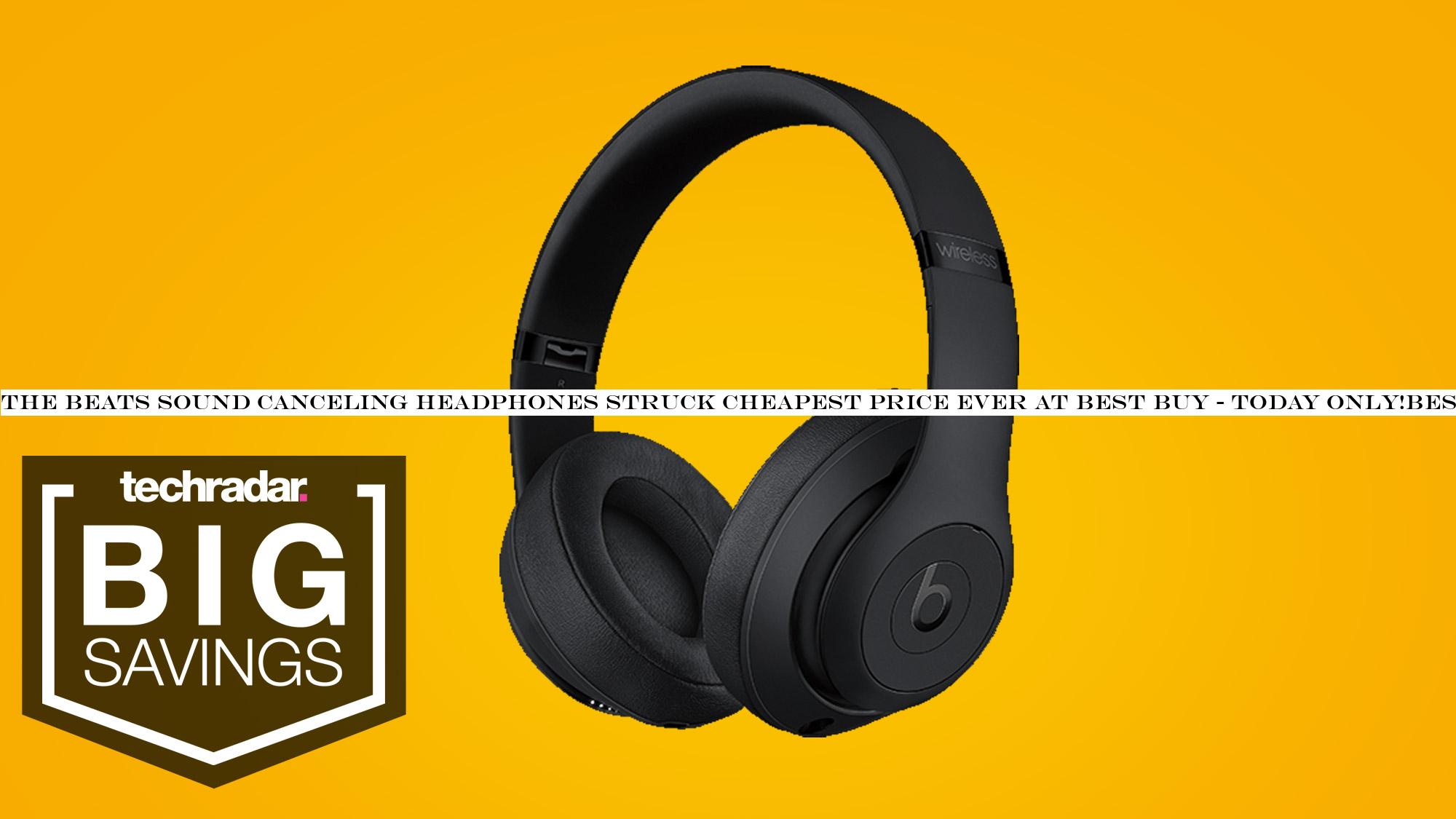 The Beats noise canceling headphones hit lowest price ever at Best Buy - today only!