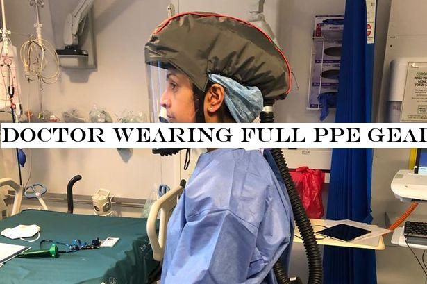 Doctor wearing full PPE gear shows just what it takes to fight coronavirus