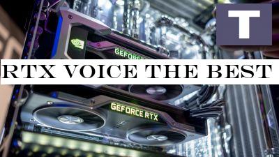 RTX Voice the best Nvidia Turing feature and it has nothing to do with PC games