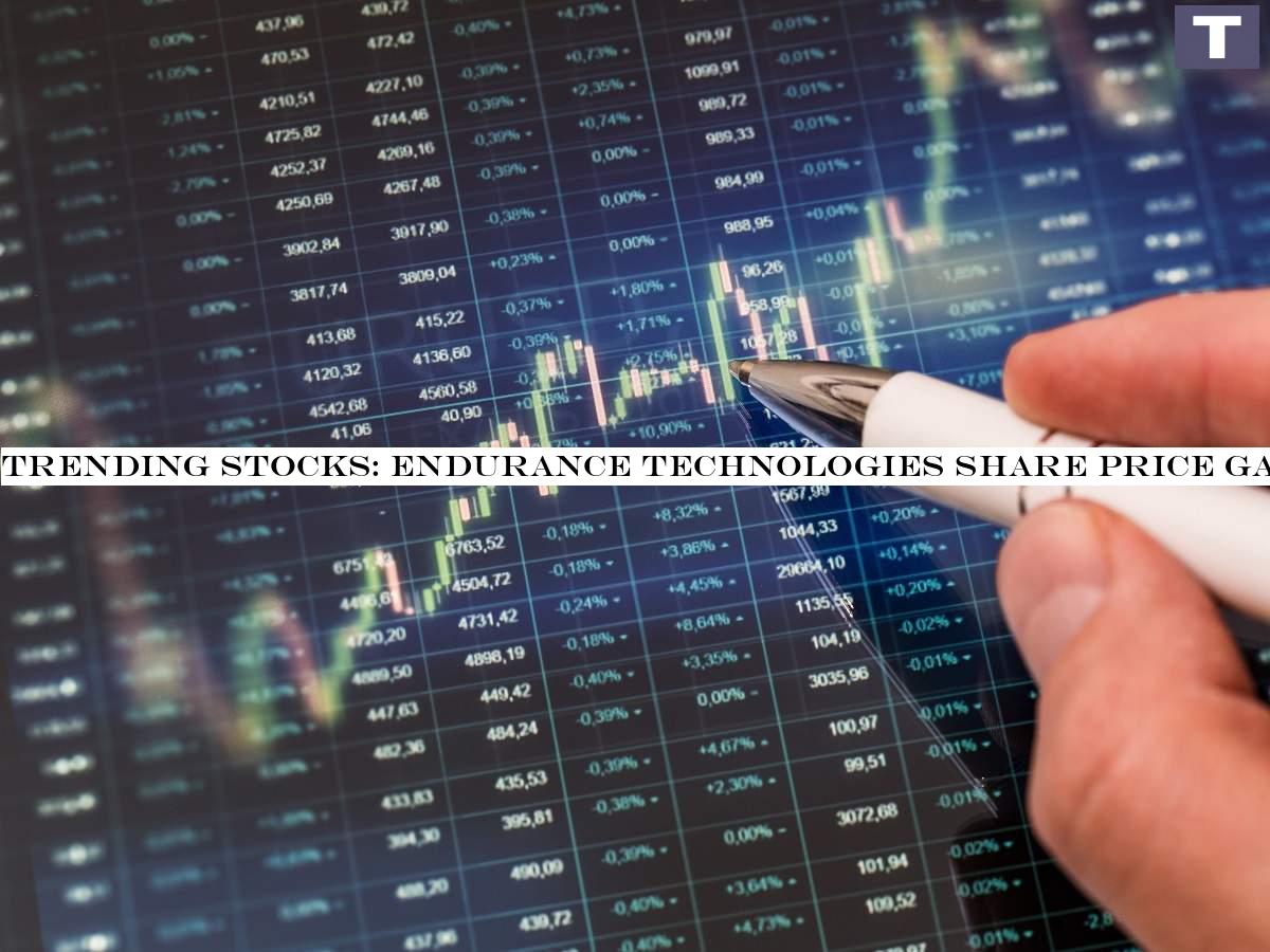 Trending stocks: Endurance Technologies share price gains over 3%