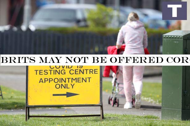 Brits may not be offered coronavirus tests as UK advised not to screen public