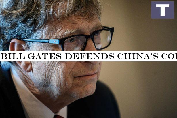 Bill Gates defends China's coronavirus response but criticises reaction in US