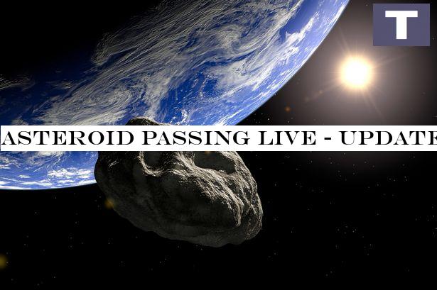 Asteroid passing LIVE - updates as an enormous space rock zips past Earth