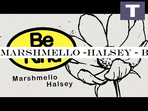 Marshmello -Halsey - Be Kind (Marshmello Lyric Video)