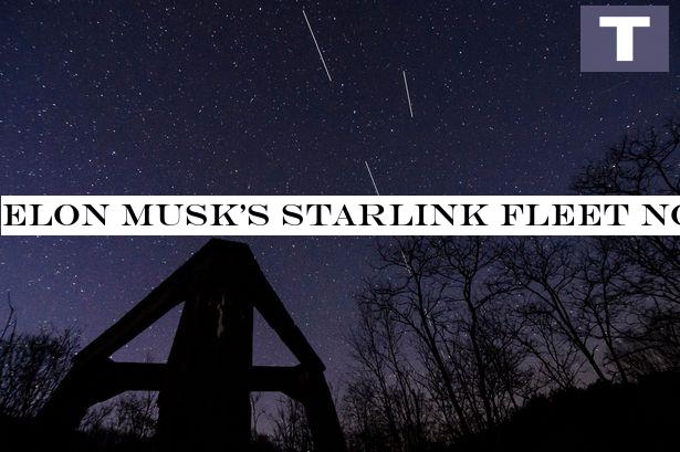 Elon Musk's Starlink fleet visible from the UK tonight - how and when to see it