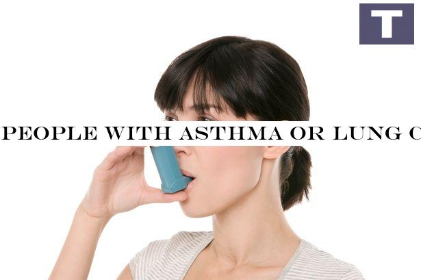People with asthma or lung conditions 'shouldn't wear a face mask', experts warn