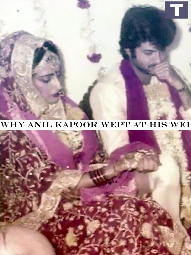 Why Anil Kapoor cried at his wedding