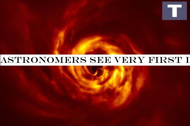 Astronomers see first direct evidence of a new planet being born