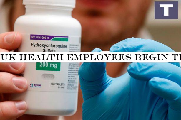 UK health workers begin trial of controversial hydroxychloroquine taken by Trump