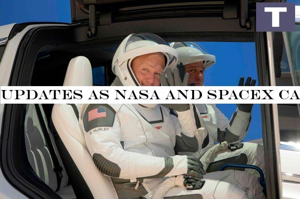 Updates as NASA and SpaceX cancel launch due to poor weather conditions
