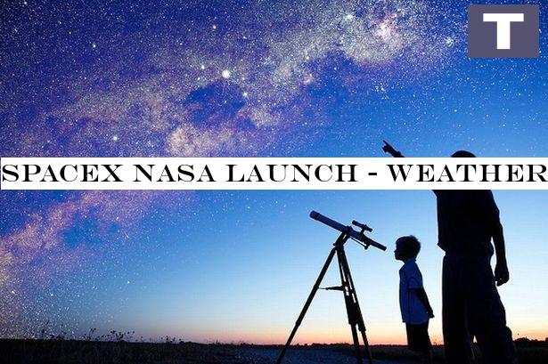 SpaceX NASA launch - weather forecast for best viewing spots across UK tonight